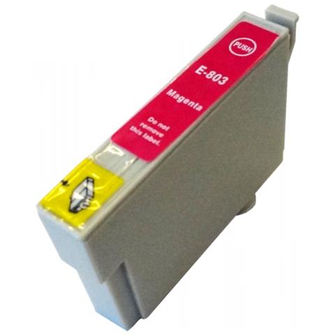 Cartuccia Ink-Ket compatibile Epson T0803 Magenta - Foto 1