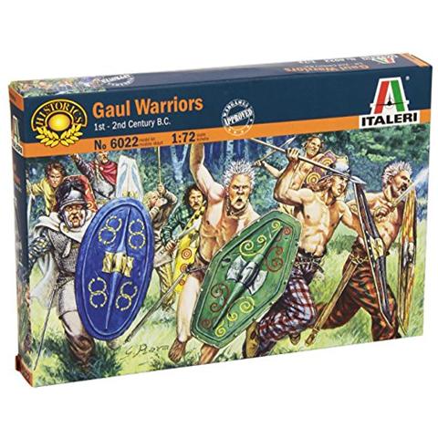 It6022 Gaul Warriors Soldatini Kit 1:72 Modellino - Foto 1