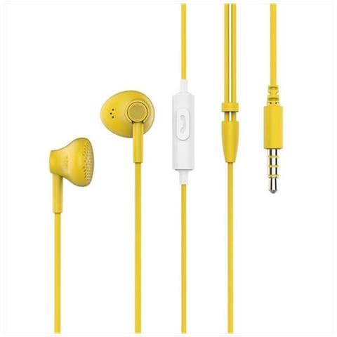 Wired Earphone Yellow 3.5mm - Foto 1