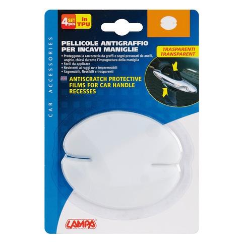 20803 Pellicole Antigraffio Per Incavi Maniglie Set 4 Pz 9,5x8 Cm - Foto 6