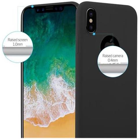 Custodia Compatibile Con Apple Iphone X / Xs In Candy Nero - Coperchio Protettivo In Silicone Tpu Flessibile - Foto 11