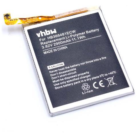 Li-poly Batteria 2900mah (3.8v) Per Cellulari, Smartphone Come Huawei Hb366481ecw - Foto 1