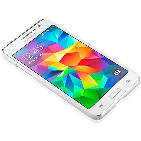 Custodia Compatibile Con Samsung Galaxy Grand Prime In Bianco - Hard Case Coperchio Protettivo Con Disegno Floreale Paisley Henné Contro I Graffi E Gli Urti - Foto 5