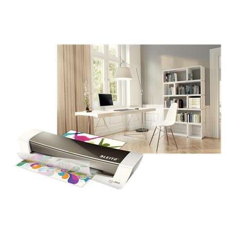 iLAM Home Office A4 Plastificatrice a caldo 310 mm /min Grigio, Bianco - Foto 8