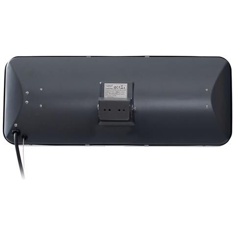 Riscaldatore Da Esterno A Parete Lugo 2000 W Quartz Grigio - Foto 10