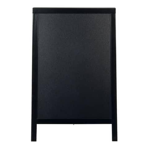 Lavagna Nera A Cavalletto 54,5x85cm Sandwich Securit - Foto 2