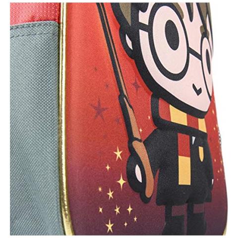 Cerda Crafts Bambino Dello Zaino 3d Di Harry Potter Zainetto Per Bambini, 31 Centimetri, Rosso (rosso)  - Foto 2