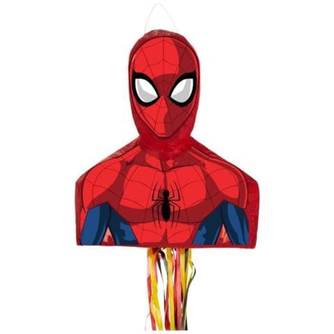Pinata In Carta E Plastica Spiderman - 35,5 X 46 X 13,5 Cm - 9903150 - Foto 1