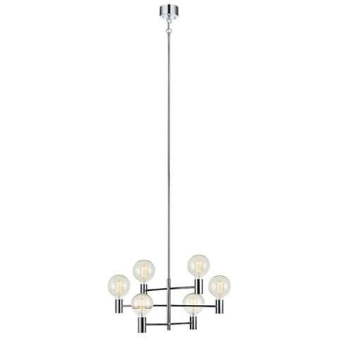 Capital, Interno, E27, Cromo, Metallo, IP20, Superficie - Foto 2