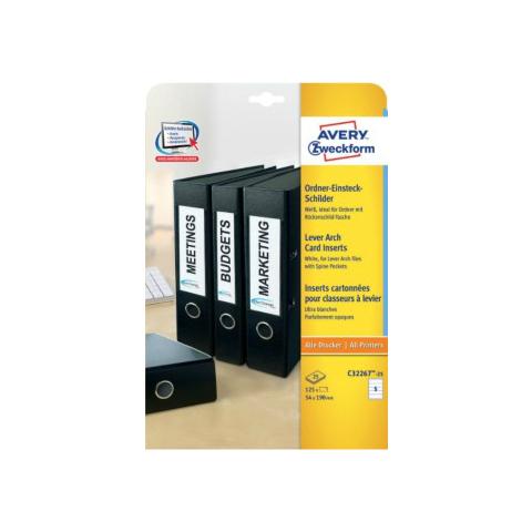 Etichette 19 x 5,4 cm Bianco - Foto 1