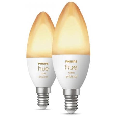 Hue White Ambiance 2 Lampadine Smart E14 25 W - Foto 1