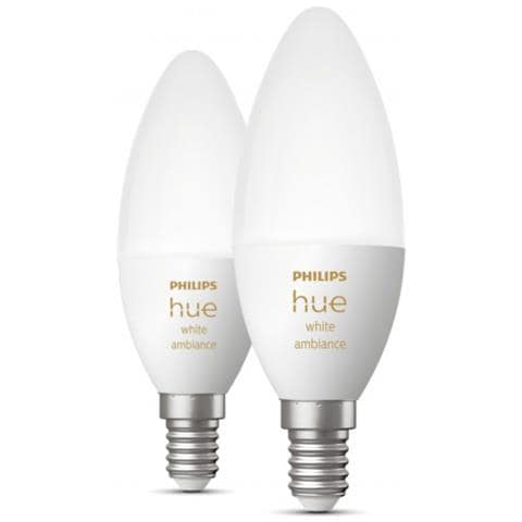Hue White Ambiance 2 Lampadine Smart E14 25 W - Foto 4