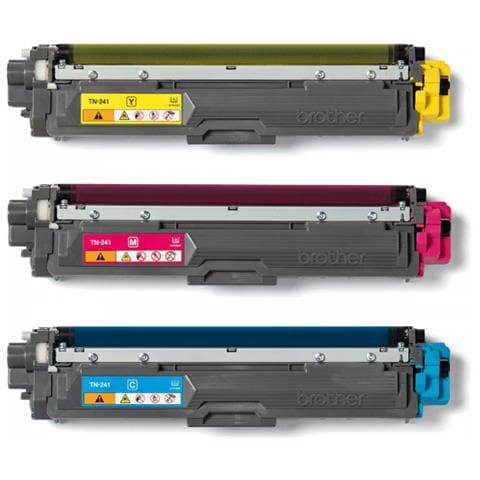 MULTIPACK TONER TN241CMY 1.400pg CIANO / MAGENTA / GIALLO x MFC-9140CDN, MFC-9330CDW, HL-3140CW, HL-3150CDW - Foto 2