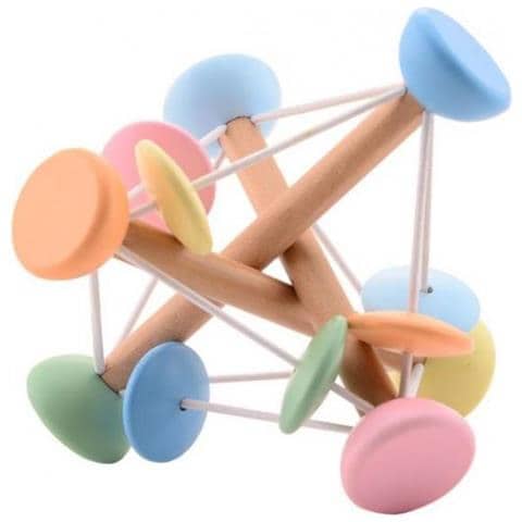 Sonaglio Cluster Junior 14,5 X 12,5 Cm Legno - Foto 1