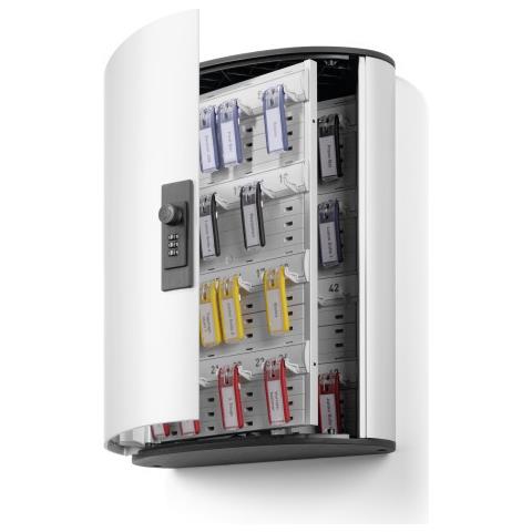 197623 armadietto portachiave Alluminio Argento - Foto 4