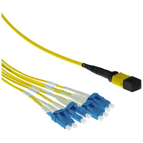 RL7873 cavo InfiniBand e in fibra ottica 3 m MPO /MTP 12x LC Giallo - Foto 1