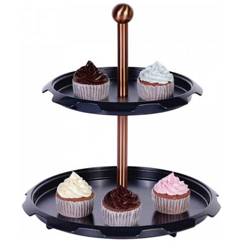 Bh-6776 Alzata Per Dolci A Due Piani Per Snack E Dessert - Foto 6