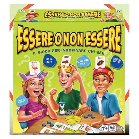 Editrice Giochi, Essere o Non Essere, il più classico tra i giochi da tavolo per indovinare chi sei! per bambini e famiglie, +7 Anni - Foto 1