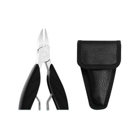 Pinza Per Pedicure Per Unghie Incarnite Con Custodia In Pelle A Triangolo - Foto 1