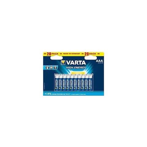 High Energy - Batterie 20 X Aaa Typ Alkalisch - Foto 1
