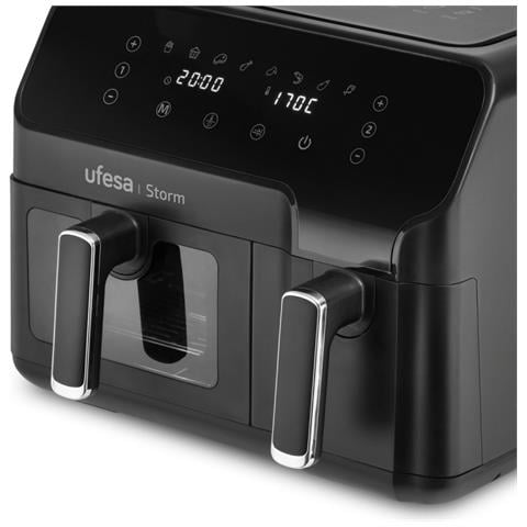 Friggitrice ad Aria 8422160055652 Capacità 9 Litri 2700 Watt Colore Nero - Foto 1