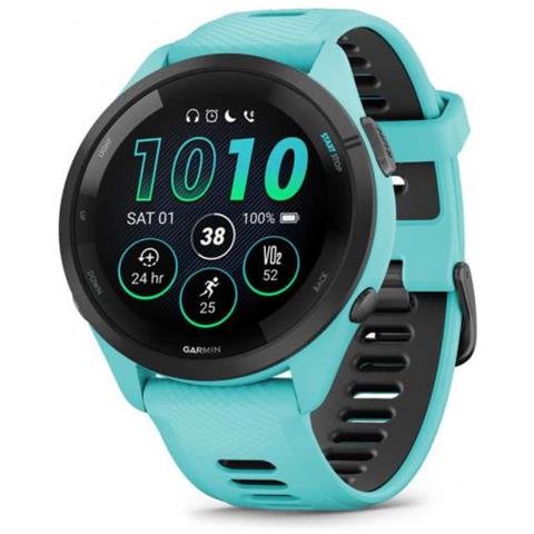 Forerunner 265 3,3 Cm (1.3"") Amoled 46 Mm Digitale 416 X 416 Pixel Touch Screen Nero, Blu Wi-fi Gps (satellitare) - Foto 1