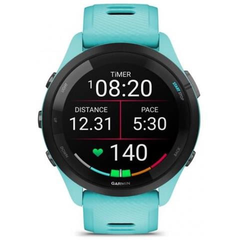 Forerunner 265 3,3 Cm (1.3"") Amoled 46 Mm Digitale 416 X 416 Pixel Touch Screen Nero, Blu Wi-fi Gps (satellitare) - Foto 2