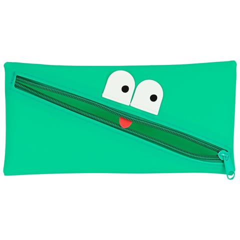 Astuccio Scuola Viso 22 X 11 X 1 Cm Verde - Foto 1