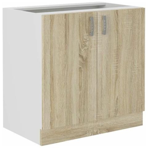 Mobile Aggiuntivo Marrone 80 X 48 X 82 Cm - Foto 1