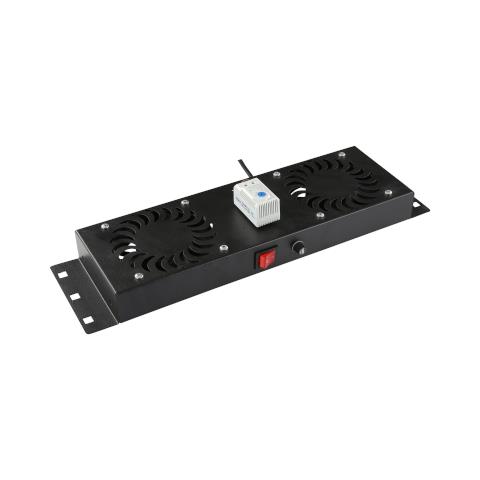 RAF115BL-UK Porta Accessori Panello per Ventolla 2 Colore Nero - Foto 1