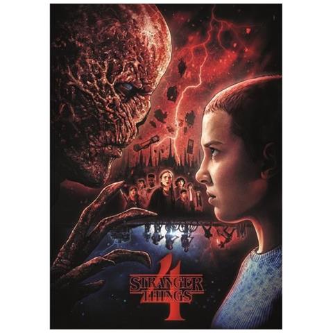 Puzzle - Clementoni - Strangers Things - 1000 Pezzi - 59,2 X 84,3 Cm - Foto 1
