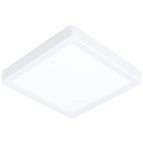 Plafoniera Moderna Fueva 5 Acciaio Bianco Led Integrato 17w 3000k Ip20 - Foto 1