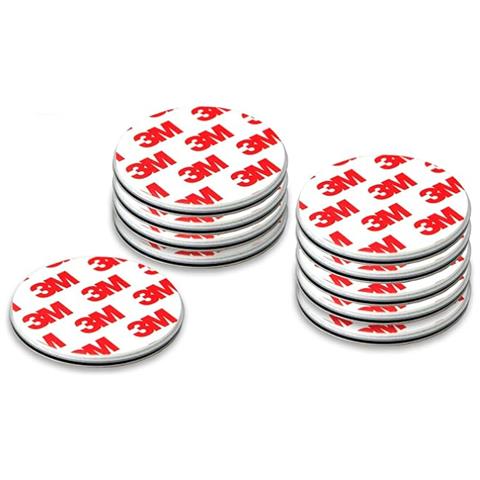 Strumento Di Installazione Per Rilevatore Di Fumo Magnetico Cuscinetti Adesivi Magnetici Da 10 Pezzi 70 Mm - Foto 1