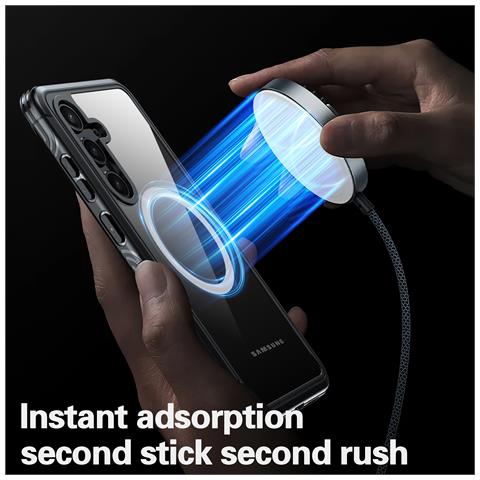 Custodia Per Cellulare Antigoccia E Antigraffio Per Samsung Galaxy Serie S24 Black Samsung Galaxy S24 - Foto 6