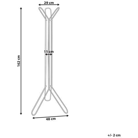 Appendiabiti Britton Nero - Foto 6