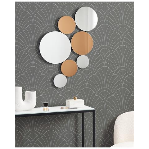 Specchio Laxou 57 Cm 90 Cm Rame - Foto 1