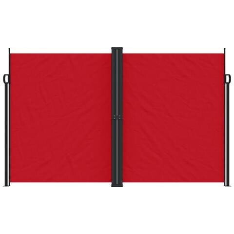 Tenda Da Sole Laterale Retrattile Rossa 200x600 Cm - Foto 3