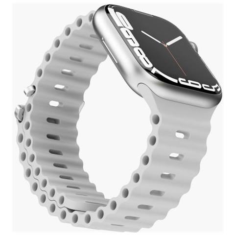 Vonmhlen Wave Band Grigio Silicone - Foto 3
