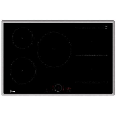 Piano Cottura T58SHW1L0a Induzione 5 Zone Cottura da 80.2 cm Colore Nero Acciaio Inox - Foto 1