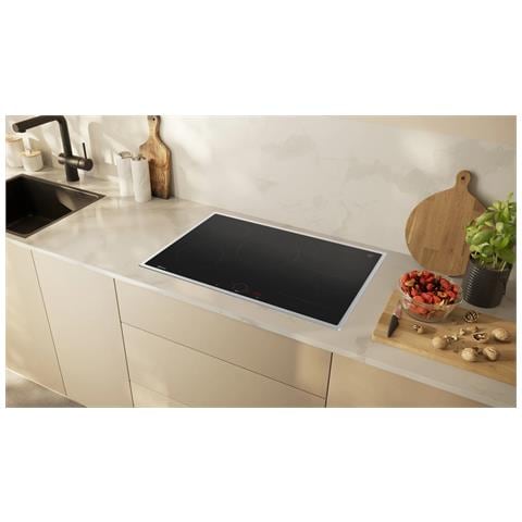 Piano Cottura T58SHW1L0a Induzione 5 Zone Cottura da 80.2 cm Colore Nero Acciaio Inox - Foto 4
