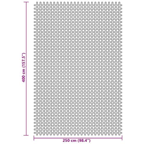 Tappeto da Tenda Blu 4x2,5 m - Foto 7