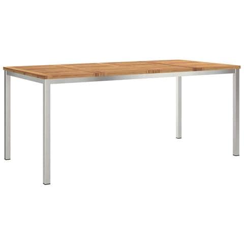 Tavolo da pranzo all'aperto 180x90x75 cm Legno massello di acacia - Foto 1