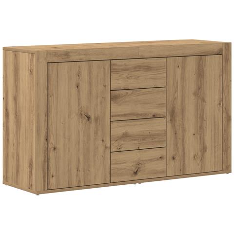 Credenza  Rovere Artigianale Legno ingegnerizzato 120 x 36 x 69 cm - Foto 1