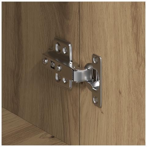 Credenza  Rovere Artigianale Legno ingegnerizzato 120 x 36 x 69 cm - Foto 9