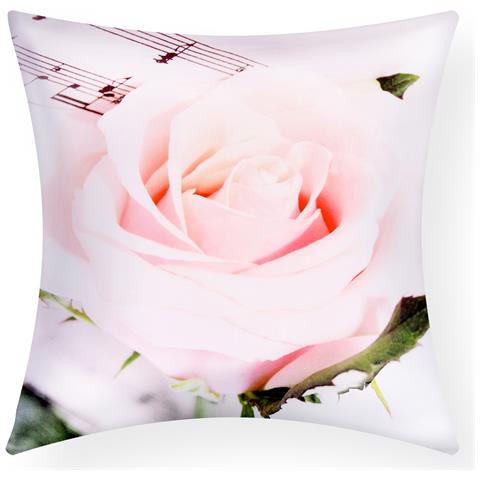 Set Di 2 Copricuscini 40x40 Cm Design Rosa - Foto 1