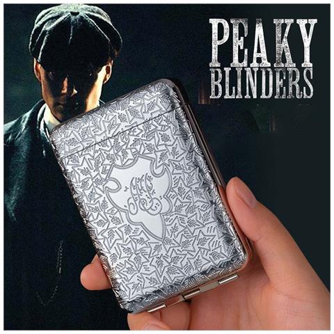 Portasigarette In Metallo A Tre Ante Con Apertura A Scatto - Contiene 16 Sigarette King Size Gold - Foto 4