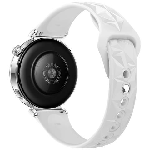 Cinturino In Silicone Compatibile Con Huawei Gt4/gt5/gt5 Pro - Design Sottile E Cristallo Di Ghiaccio White - Foto 1