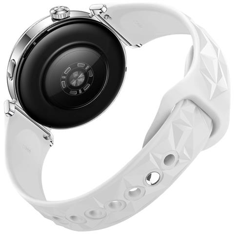 Cinturino In Silicone Compatibile Con Huawei Gt4/gt5/gt5 Pro - Design Sottile E Cristallo Di Ghiaccio White - Foto 2
