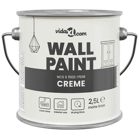 Pittura murale Crema 16.5 x 16.5 x 15.9 cm - Foto 1