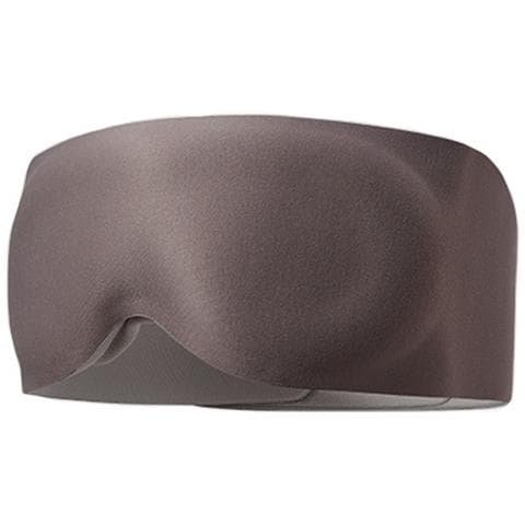 Mascherina Per Dormire Sagomata In Memory Foam - Blocca La Luce E Allevia L'affaticamento Oculare Brown - Foto 1